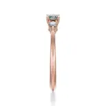 Pierścionek z różowego złota z diamentami AJPZ_086